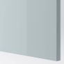 IKEA KALLARP high-gloss light grey-blue / grey-turquoise METOD kitchen doors and drawer fronts discontinued/new stock Image 2