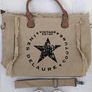 Canvas Tote Bag Khaki - Brand New Image 9