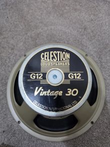 2 x 12" Vintage 30 speakers 16 ohm "Chinese"