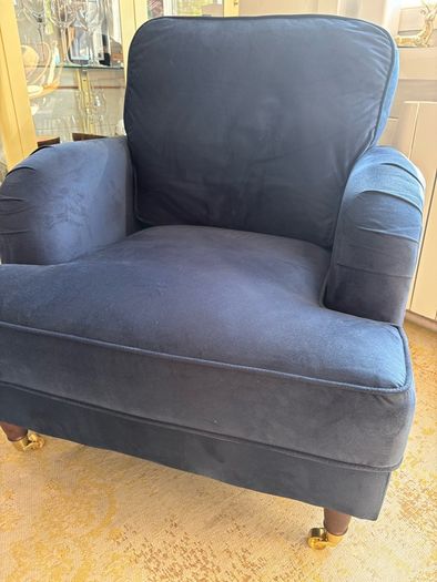 armchair velvet CAN DELIVER
