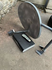 sky dish and hd box remote