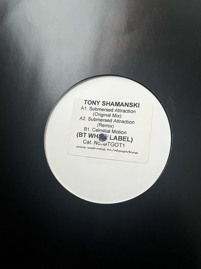 Promo. Tony Shamanski - submersed attraction 12" vinyl