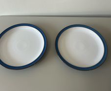 Denby - Imperial Blue - 2 dinner plates