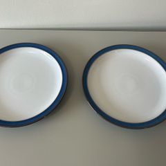 Denby - Imperial Blue - 2 dinner plates