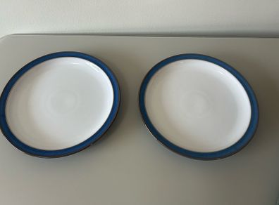 Denby - Imperial Blue - 2 dinner plates