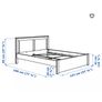 Double bed with mattress included Image 3