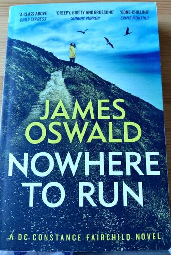 Nowhere to run. James Oswald. 4 books 10 euro