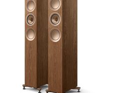 Current KEF Reference 5 META Stunning walnut veneer 200W Floorstanders under 12 months old Bargain 4K New