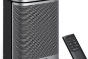 Space Heater Atom One, 3-Mode 3-Speed 70 Degree Oscillating Electric PTC Ceramic Heater with Thermostat, 1-12H Timer, Remote Control, Overheating &amp; Tip Over Protection,Energy-Saving-ECO-Mode (FREE POSTAGE)