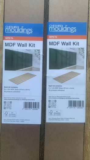 Wall Panelling Kit x 2