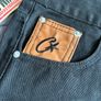 Corteiz C-Star Embroidered Black Denim Jeans Image 9