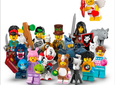 Lego 71048 Series 27 Mini Figures, Complete Set with All 12 Figures