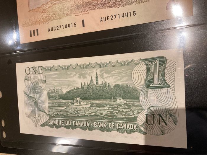 Canada Banknotes lot of 4