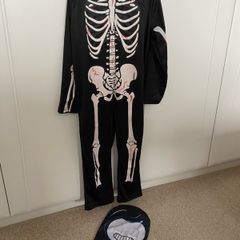 Skeleton costume, age 5-6