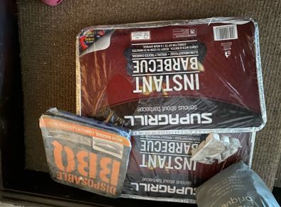 3 disposable barbecue