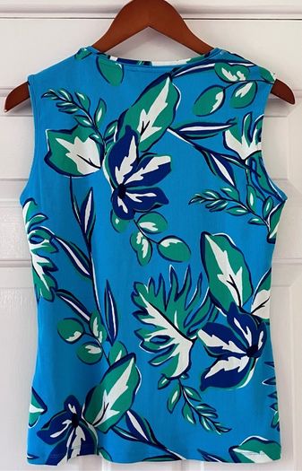 Size 12 Blue Top by Betty Barclay