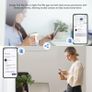 Dual System Air Tracker Tag PRO 2Pack, Smart Key Finder Works with Android Google Find Hub or iOS Apple Find My APP, Bluetooth Item Locator for Luggage, Suitcase, Bags Image 6