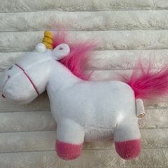 DESPICABLE ME 3 Unicorn Posh Paws Plush Minions approx. 7 Used Please see pictures