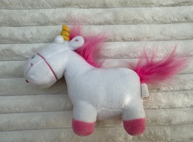 DESPICABLE ME 3 Unicorn Posh Paws Plush Minions approx. 7 Used Please see pictures