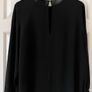 Size 14 Ladies Black Blouse by Paul Costelloe Image 4