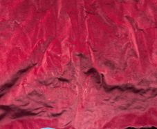 Vintage velvet fabric curtain remnants