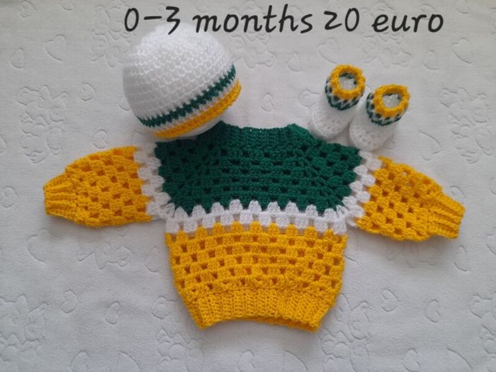 Handmade baby gift sets newborn and 0-3 months