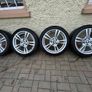 Bmw Msport 400 wheels with Tyres Image 2