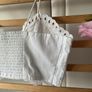 cami broderie anglaise bralette primark size 12 Bnwot Image 7
