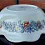 Mason's "Topaz Blue" Scalloped/Ruffled Serving Bowl Image 7