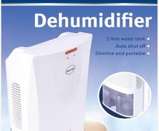 Silentnight DEHUMIDIFIER Auto Shut Off - 2L Water Tank - Slimline and Portable