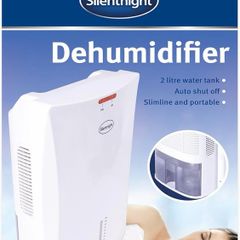 Silentnight DEHUMIDIFIER Auto Shut Off - 2L Water Tank - Slimline and Portable