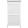 Shoe Cabinet Grey 50x28x98 cm Paulownia Wood Image 2