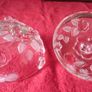 New In Box Waltherglas Germany Natascha Pattern Art Deco Satin Rose Bowl With Lid Made In Germany Image 6