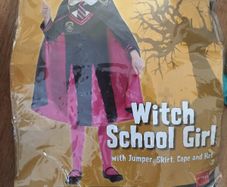 halloween witch school girl