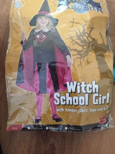 halloween witch school girl