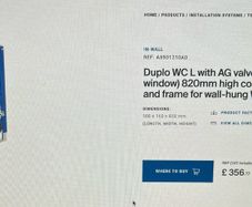 Roca Wall Hung Toilet