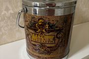Vintage 1970s Old World Map Ice Bucket Typvs Orbis Terrarvm