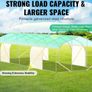 Large Walk-In Tunnel Greenhouse 30 x 10 ft Heavy Duty Polytunnel Image 3