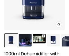 ProBreeze dehumidifier 1000ml