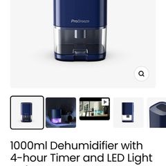 ProBreeze dehumidifier 1000ml