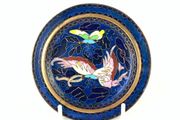 Vintage cloisonne plate