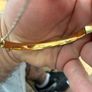 Vintage rolled gold bangle Image 4