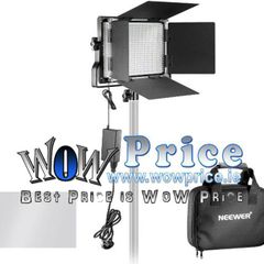 45221-1 Neewer 660 Pieces (330 White+330 Yellow) LED Video Light and Barndoor