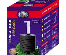 Aqua Nova NSF-C 200L - corner sponge filter