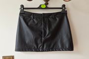 Pleather skort