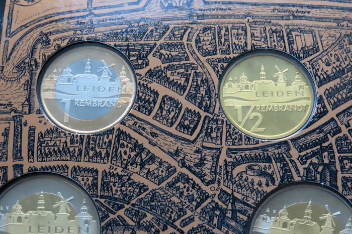 Rembrandt BUNC special coins set - Royal Dutch Mint 2006