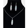 Boho Style Set: Earrings + Pendant - nice gift + other designs available Image 2
