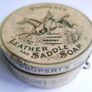 Vintage 1930s "propert's Leather & Saddle Soap" Tin British Horse Drun Image 2