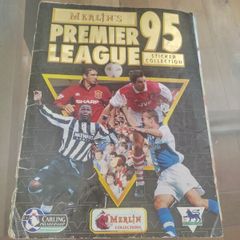 Merlin's Premier League 95 Sticker Collection 90% Complete - Poor Condition