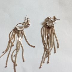 Silver Tassel Earrings